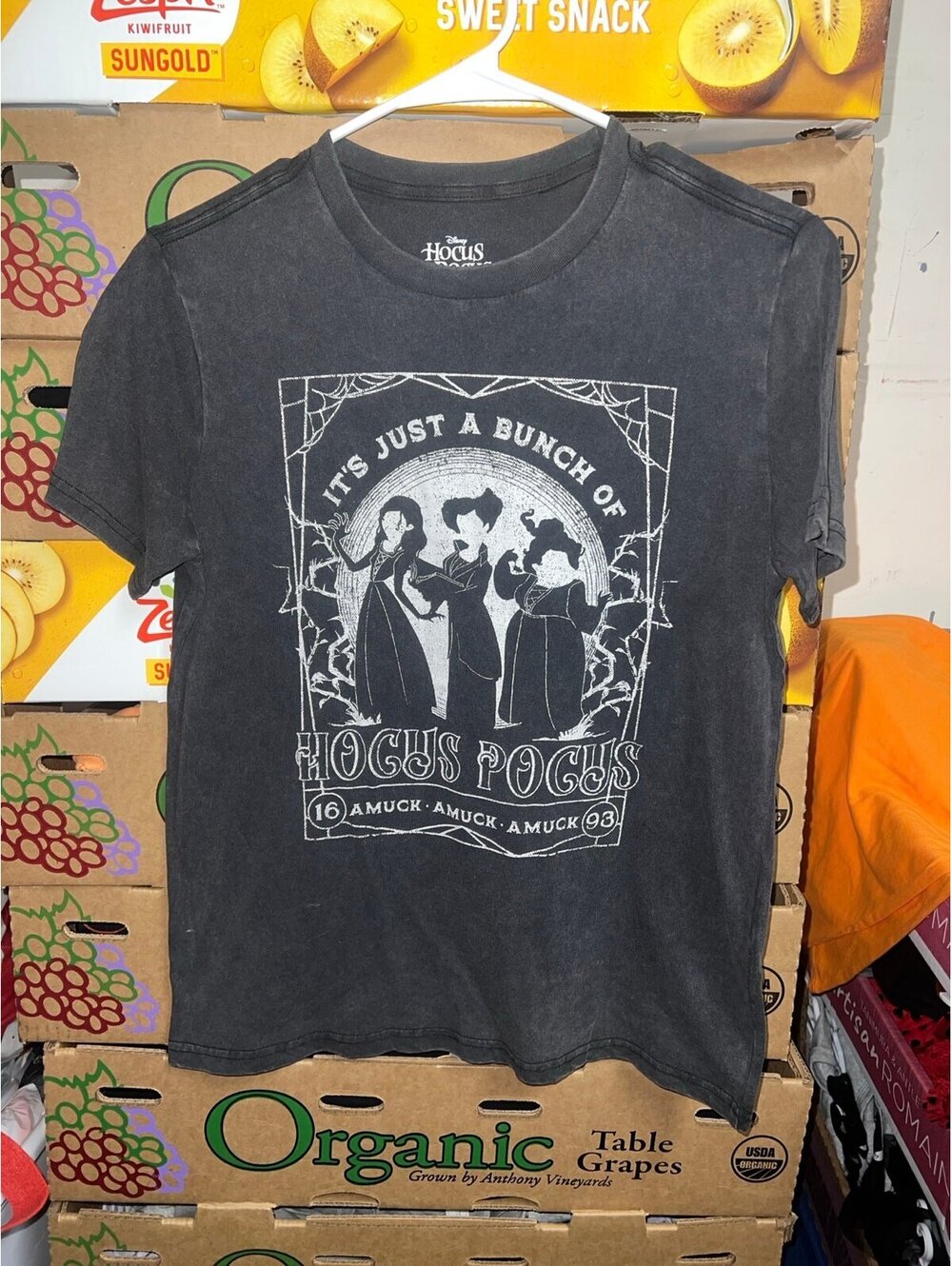 WOMENS Halloween Hocus Pocus shirt size XXS